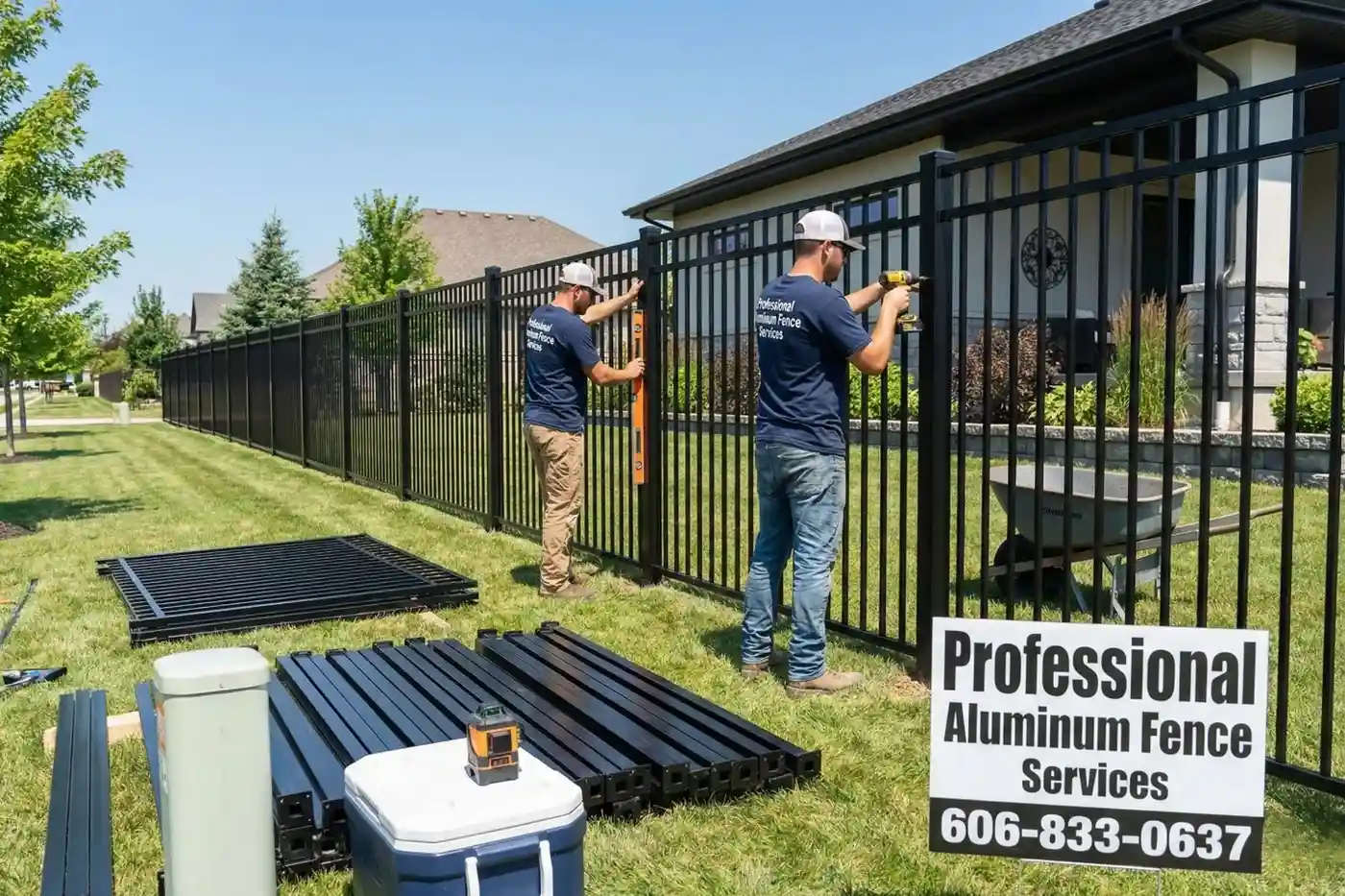 professional-aluminum-fence-services-garner-nc.